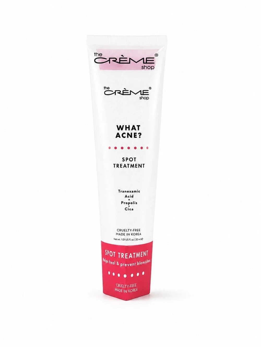 The Crème Shop What Acne? Spot Treatment 1.01 oz | Tranexamic Acid + Cica